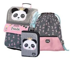 Baagl ergonomiškas mokyklinės kuprinės rinkinys vaikams, 18 l, poliesteris, Zippy Set 3