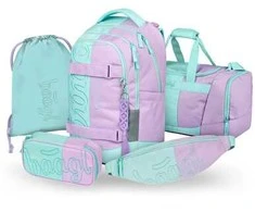 Baagl mokyklinė kuprinė 30 l su kompiuterio skyriumi ir riedlentės laikikliu, ergonomiška, M dydis