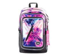 Baagl ergonomiška mokyklinė kuprinė vaikams, skyrius nešiojamajam kompiuteriui, 29 l, Abstract