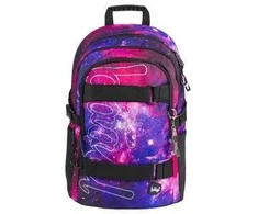 Baagl mokyklinė kuprinė vaikams ir paaugliams, 30 l, su skyriumi nešiojamam kompiuteriui, Skate Max Galaxy