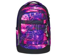 Baagl mokyklinė kuprinė vaikams ir paaugliams, 30 l, su skyriumi nešiojamam kompiuteriui, Skate Max Galaxy