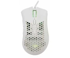 Baracuda žaidimų pelė CORAL, 6D, 12800 dpi, baltos spalvos (BGM-031)