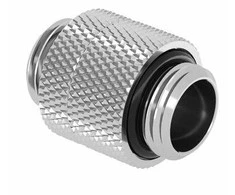 „Barrow“ adapteris tiesus G1/4 colio lizdas į G1/4 colio lizdą, 14 mm, pasukamas, sidabrinis