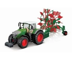 Bburago BBU Fendt 1050 Vario su sūkurine grėbliu 10cm 31665