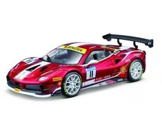 „Bburago“ automobilio modelis 18-26308 „Ferrari 488 Challenge“ („Formulės lenktynės“) 1:24