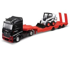 Bburago BBU 1:43 Haulers Constr.Bobcat Skid-Ste..18-32313