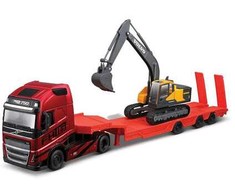 *BBURAGO metal., 1:43, Haulees volvo FH16 globetro