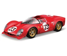 Bburago BBU 1:24 Ferrari Racing 330P4 Daytona Raudona#23 26588
