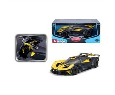 Bburago Bburago Bugatti Bolide, modelis vehicle (yellow/juodas)