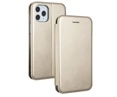 Nežinoma Atverčiamas dėklas skirtas Apple iPhone 12 5,4", auksinis
