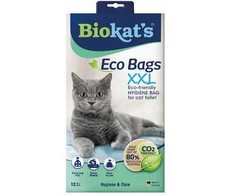 Gimborn Krepšiai kačių tualetui BIOKATS ECO BAGS XXL 12 vnt