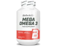 BioTech Maisto papildas Mega Omega 3 180 Kapsulių