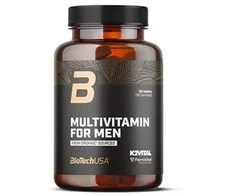 Multivitaminai vyrams iš organinių šaltinių BioTechUSA 60 tablečių