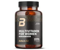 Moterims skirtas multivitaminų kompleksas BioTech 60 tablečių