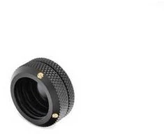 Bitspower Multi-Link Adapteris Connection straight G1/4 inch female thread to 16mm OD hard tube – carbon juodas