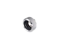 Bitspower Multi-Link Adapteris connection straight G1/4 inch AG to 16mm OD hard tube – shiny sidabrinis