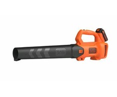 Black &amp; Decker Juodas &amp; Decker Akumuliatorinis lapų pūstuvas Juodas &amp; Decker BCBL200L-QW; 18 V; 1x2,0 Ah akum.