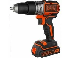Black &amp; Decker Juodas &amp; Decker Perforatorius Juodas &amp; Decker Smūginis gręžtuvas 18v 1.5Ah (BL188K)