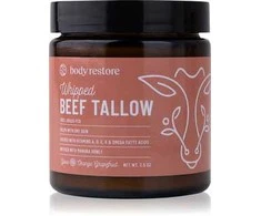 Body Restore Whipped Beef Tallow Balm Oranžinis Grapefruit
