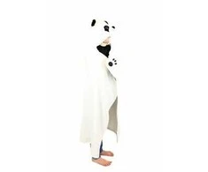 Cozy Noxxiez Noxxiez gyvūnų antklodė su gobtuvu - Panda