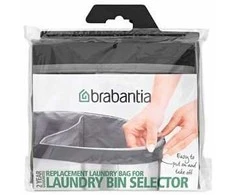 Brabantia skalbinių maišelio keitimas. skirta skalbinių selektoriui 55L pilka