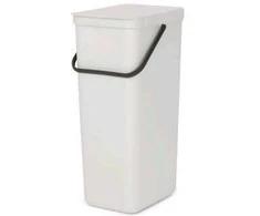 Šiukšliadėžė Brabantia Krepšys Sort&amp;Go 40l Jasny Pilka 214424