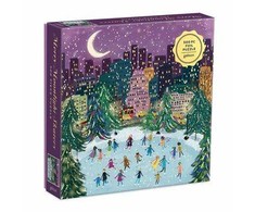 Dėlionė Galison Merry Moonlight Skaters 500el.