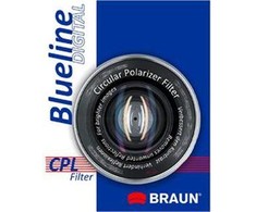 Braun 72mm Blueline Circular Polarising Filter 7,2 cm Poliarizuojantis fotoaparato filtras