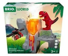 BRIO – aktyvus ugnikalnis su dinozaurais – (36092)