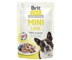 Brit Care Mini konservai šunims maiš. ėriena fillets in gravy 85 g