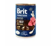 Brit Premium by Nature konservai šunims jautiena with Tripes 800g