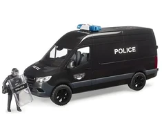 BRUDER policijos autobusiukas MB Sprinter Police Special Forces, 02685