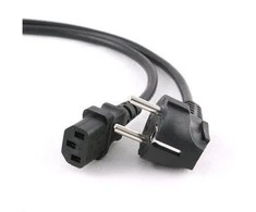 C-Tech C-TECH maitinimo kabelis 1,8 m kabelis 220/230V maitinimo šaltinis, VDE
