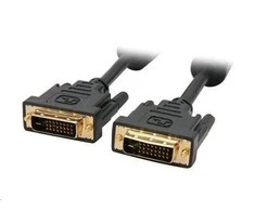 C-Tech kabelis DVI-DVI, M/M, 1,8m DVI-D, dual link, ekranowany