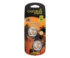 Drėkintuvas California Scents Mini Diffuser Monterey Vanilla automobilio oro gaiviklis, 2 x 3 ml