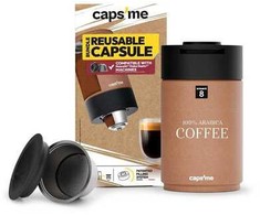 Caps Me CAPSME Minimalist Pack daugkartinio naudojimo kapsulės (be kavos), Dolce Gusto