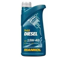 Automobilio variklio tepalas Mannol Diesel, 15W-40, 1 l