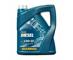 Automobilio variklio tepalas Mannol Diesel, 15W-40, 5 l