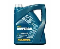 Automobilio variklio tepalas Mannol Universal, 15W-40, 5 l