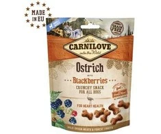 Carni Love Carnilove Dog skanėstas Strutis su gervuogėmis, 200 g