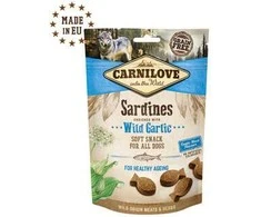 Carni Love Šunų Skanėstai - Carnilove Pusiau Drėgnos Sardinės Su Laukiniais Česnakais 200 G