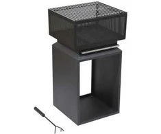 Cattara CUBE židinys su grotelėmis 74cm