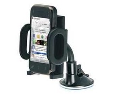 Cellular Line Cellularline laikiklis automobiliui HUG FLEXI su supergrip siurbtuku