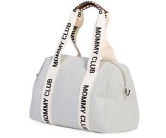 Childhome Přebalovací taška Mommy Club Signature Canvas Off Baltas