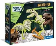 Clementoni Science&amp;Play Lab: Tyrannosaurus Rex + Triceraptos