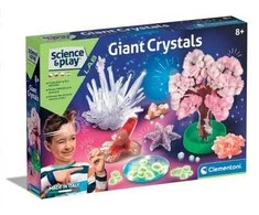 „Clementoni Science&amp;Play Lab“: MEGA Fluo kristalai