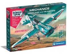 „Clementoni Science&amp;Play Mechanics“: nauji lėktuvai ir sraigtasparniai
