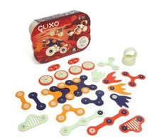 Clixo WABI medinės magnetinės kaladėlės 120 vnt. [456 judantys magnetai]