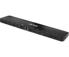 Club 3D USB Gen1 Type-C Triple Ekranas DP Alt Mode PD Docking Station 120W
