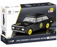 Cobi Polskie Klocki COBI 24597 Samochód Opel Rekord C-Juoda Wdowa Auto 1:35